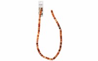 John Bead EJ SP 16  2x6mm Rondelle Red Agate