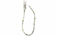 John Bead EJ SP 16  4x6mm Rondelle White Agate