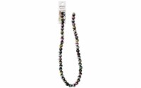 John Bead EJ SP 16  8mm Tibetan Dzi Rnd Str Multi