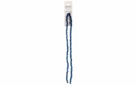 John Bead Crys Ln Bicone 7  4mm OP Blue Iris