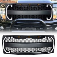 AMERICAN MODIFIED Raptor-Style Mesh Grille Compatible with 2009-2014 Ford F150