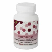 Immune Health Basics Beta Glucan with Wellmune WGP Immune Support 125 mg., 60 Capsules