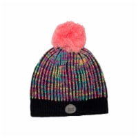 Knit Hat Black Multicolor