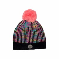 Knit Hat Black Multicolor