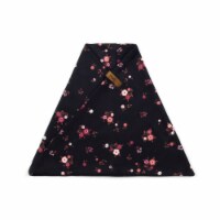 Jersey Necktube With Printed Flowers Light Pink
