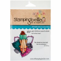 Stamping Bella Cling Stamps-Rebecca Loves To Read