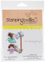 Stamping Bella Cling Stamps-Snail Mail Squidgy