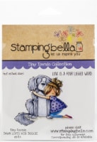 Stamping Bella Cling Stamps-Tiny Townie Dawn Loves Her Doggie