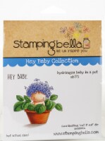 Stamping Bella Cling Stamps-Hydrangea Baby
