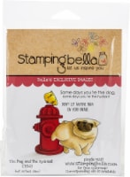 Stamping Bella Cling Stamps-The Pug & The Hydrant