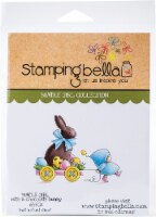 Stamping Bella Cling Stamps-Bundle Girl With A Chocolate Bunny