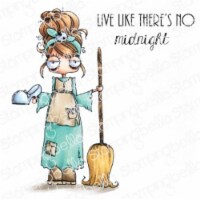 Stamping Bella Cling Stamps-Oddball Cinderella