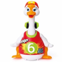 AZImport PS828 Red Dancing Hip Hop Goose Development Musical Fun Toy, Red
