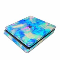 DecalGirl PS4S-ELECTRIFY Sony PS4 Slim Skin - Electrify Ice Blue