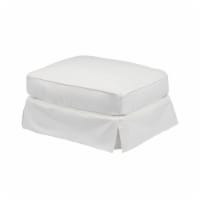Sunset Trading Americana Ottoman Slipcover Set Peyton Pearl