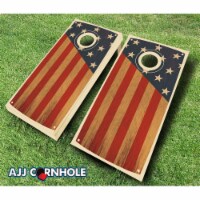 AJJCornhole 109-Colonial Colonial Chestnut Theme Cornhole Set with bags - 8 x 24 x 48 in.