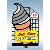 Miller Engineering MIE883001 LG Ice Cream Billboard
