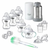 Tommee Tippee TTNEWBRNFEED Closer to Nature Newborn Baby Essentials Feeding Gift Set