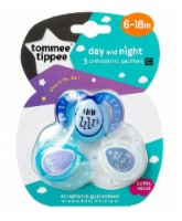 Tommee Tippee® 6-18m Day & Night Orthodontic Baby Pacifiers