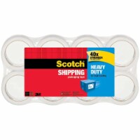 Scotch Heavy Duty Shipping Packaging Tape,1.88 Inchesx54.6Yards,8Rolls(3850-8),436YD(400m)