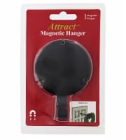 Haute Décor Attract Magnetic Hanger Christmas Decorative Wreath - Black