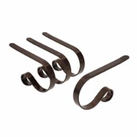 Haute Décor The Original Mantle Clip Holiday Stocking Holders - Oil Rubbed Bronze Perspective: Main