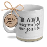 LCP 18367 16 oz Powerful Words World Needs Coffee Cup