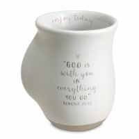 LCP 18722 18 oz Enjoy Today White Handwarmer Mug