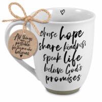 Dicksons 18949 Mug Today I Will Choose Hope White 20 oz
