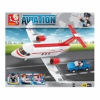 Sluban 365  Aviation C-Concept Plane Building Brick Kit (275pcs)