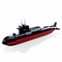 Texas Toy Distribution 703 1-450 Scale Model Bricks Strategic Submarine Building Brick Kit, 2