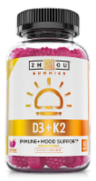Zhou K2 + D3 Strawberry Flavor Gummies