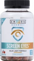 Zhou Screen Eyes Tropical Berry Flavor Blue Light Formula Vegan Gummies