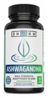 Zhou Ashwagandha Dietary Supplement Veggie Capsules