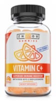Zhou Vitamin C+ Orange Blast Flavor Gummy Dietary Supplement