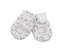 Darlyng & Co.'s  Newborn Baby Mittens (0-6 months)(Pink Sheep)