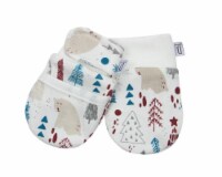 Darlyng & Co.'s  Newborn Baby Mittens (0-6 months)(Colorful Trees)