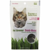 Pet Greens 12004 3 oz. Semi Moist Cat Treat - Turkey and Duck