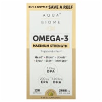 Enzymedica Aqua Biome Fish Oil Maximum Strength, 120 Softgels