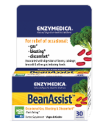 Enzymedica BeanAssist Gas Bloating & Discomfort Dietary Supplement