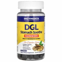 Enzymedica DGL Stomach Soothe German Chocolate Vegan Dietary Supplement Gummies