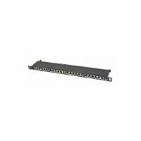 Monoprice Patch Panel, 24P, Half U 10038