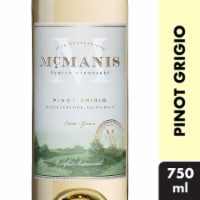 McManis Family Vineyards Pinot Grigio White Wine Perspective: Main