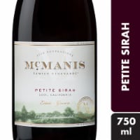 McManis Family Vineyards Petite Sirah California Red Wine Perspective: Main