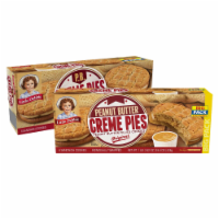 Little Debbie Peanut Butter Creme Pies, 2 Boxes, 12 Individually Wrapped PB Sandwich Cookies