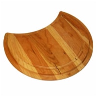 Just JCB-210 10 in. Hardwood Cutting Board Fits for Stainless Steel Sink bowl
