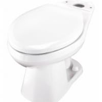 Gerber Toilet Bowl,Elongated,Floor  GUF21372