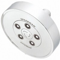 Speakman Shower Head,Flat Circle,1.75 gpm  S-3010-E175
