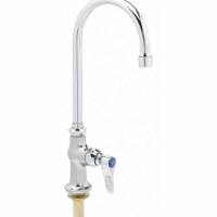 T&s Brass Gooseneck,Chrome,T&S,Brass,5.59gpm  B-0305