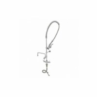 T&s Brass Gooseneck,Chrome,T&S,Brass,1.42gpm B-2338